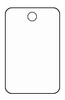 White Color-Code Plasti-Tags -- 56927