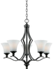 Mid. Chandeliers-Glass Up - 353355 - Light Center (The)