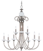 31108-965 Mid. Chandeliers-Candle - 754003 - Capital Lighting, Inc.
