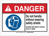 Brady B-302 Polyester Rectangle White Personal Protection Equipment (PPE) Sign - 14 in Width x 10 in Height - 144214 - 754473-96853 - R. S. Hughes Company, Inc.