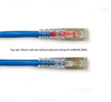 1FT Blue CAT6 250MHz Patch Cable F/UTP CM Locking Snagless - C6PC70S-BL-01 - Black Box