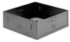 Backbox-Clock/Spkr, Steel, Recessed, 11.75in Sq x 4in D - RE1175 - Visual Sound, Inc.