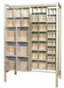 Bins & Systems - Clear Tip Out Bins (QTB Series) - Free Standing Sliders - QS-BIG-101 - Image