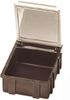Hinged SMD Conductive Storage Box -- SM0882 - Image