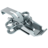 Draw Latch, Pad Lockable, Short Blade, Steel, Zinc Plate, Bright chromate - V2-0026-07 - Southco