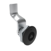 Quarter-Turn Cam Latch, 7 mm Triangle Recess, 34mm  Grip, Sealed, Zinc Alloy, Powder Coat, Black - E5-1-025-181 - Southco