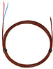 Digi-Sense Type-K, Flex FEP Coated Probe, Stripped Ends, 20 Ga, Ungrounded, 10Ft L -- GO-08113-23