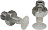 Flat suction cup (round), handling sensitive workpieces with uneven surfaces SGN 8 SI-55 M5-AG - 10.01.01.00745 - Schmalz Inc.