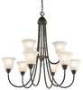 Mid. Chandeliers-Glass Up - 341736 - Light Center (The)
