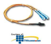 ICC 62.5/125&micro;m Multimode Duplex Fiber Optic Patch.. -- ICFOJ5T6 - Image