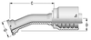 22.5° O-Ring Flange SAE J518 Code 61 -- D-1616-C612 - Image