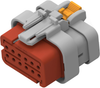 Automotive Housing, Plug, 12Pos, Key A; Product Range Te Connectivity - 22AJ2008 - Newark, An Avnet Company
