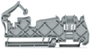 Shield termination - 790-400 - WAGO