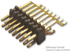 Connector, Header, 16 Position, 2Row, 0.8Mm; Connector Systems Samtec - 99P7373 - Newark, An Avnet Company