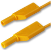 Test Lead, 4Mm Banana Plug To 4Mm Banana Plug, Yellow, 1 Kv, 16 A, 1 M Rohs Compliant Hirschmann Test And Measurement - 97K5161 - Newark, An Avnet Company