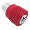Captive Screw, 10-32 Thread, Press-in, Phillips/Slot Combination, Knurled Red Knob - 4C-PS-10-1P0-K013 - Southco