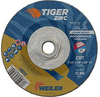 Weiler TIGER Zirconium Grinding Wheel - 4 1/2 in Diameter - Thickness 1/8 in - Ceramic Infused - 58059 - 012382-58059 - R. S. Hughes Company, Inc.