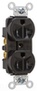 Duplex/Single Receptacle - TR5362-BKCC12 - Thomas & Betts Corporation