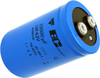 Cap Aluminum 33000uF 63V -10 to 30% (65X105mm) Screw Aluminum Cylindrical 23500mA 20000hr 85C Bulk -- 886-MAL210638333E3 - Image
