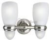 Two-Light Wall Bracket Light Fixture - P3263-09 - bulbs.com