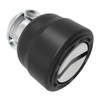 Captive Screw, 10-32 Thread, Snap-In, Slotted Recess, Smooth Black Knob - 47-60-514-51 - Southco