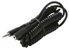 10ft 3.5mm Stereo M/F Extension Cable Coiled - 255-185 - SFCable.com