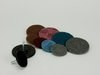 3M Scotch-Brite 920S Non-Woven Sanding Disc Set - Coarse, Medium, Very Fine, Super Fine Grade(s) Included - 2, 3 in Diameter Included - 18253 -- 048011-18253 - Image