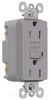 GFCI Duplex Receptacle - 1595-TRGRYCC4 - Hubbell Wiring Device-Kellems