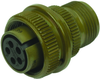 Circular Connector Plug Size 14S, 5 Position, Cable; Military Specification Amphenol Industrial - 54H0147 - Newark, An Avnet Company