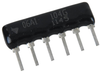 Resistor, Bussed Resistor Network 5, 100Kohm, 2%, Sip; Resistance Vishay - 05N4932 - Newark, An Avnet Company