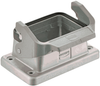 Housing, Bulkhead, 6B, 1 Lever; Heavy Duty Connector Type Harting - 52AJ6291 - Newark, An Avnet Company