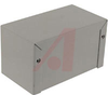 Enclosure; Aluminum; 2.2 in.; 4.0 in.; 2.2 in.; ASA 61 Grey Powder Paint - 70163783 - Allied Electronics, Inc.