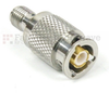 SMA Female (Jack) to ZMA Plug (Male) Adapter, Passivated Stainless Steel Body, -- SM5522 - Image