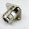 N Female Connector Stub Terminal Solder Attachment 4 Hole Flange - SC9245 - Fairview Microwave Inc.