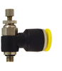 Clippard PQ Flow Controls Series - Right Angle Meter-In -- PQ-CI08N - Image