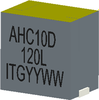 0.18uH, 15%, 0.185mOhm, 70Amp Max. SMD Power bead - AHC10D-180L - ITG Electronics, Inc.