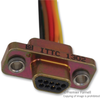Cable, 9Pos, Micro D Plug-Free End, 18