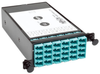 100Gb/120Gb to 10Gb Breakout Cassette - 24-Fiber OM4 MTP/MPO ( Male with Pins ) to (x12) LC -- N482-1M24-LC12