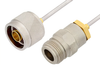 N Male to N Female Cable 6 Inch Length Using PE-SR405AL Coax - PE34285LF-6 - Pasternack