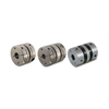 High Torque & Response, Zero Backlash Double Disksmm / Clamp Screw Coupling - S50MHWM50H15H15 - Stock Drive Products & Sterling Instrument - SDP/SI