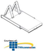 Southwest Data Products Single Tower Roll-Out Shelf - SWE704-ST - TelephoneStuff.com