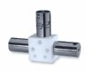 Cole-Parmer Manifold Mixing Solenoid Valve, PTFE; 3 In/1 Out; 12VDC -- GO-01356-04 - Image