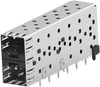 Sfp Cage & Conn, 40Pos, Press-Fit, R/a; No. Of Contacts Amp - Te Connectivity - 17AH9911 - Newark, An Avnet Company