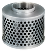 10 in. Size Round Hole Zinc Plated Steel Strainer (NPSM Threads)|Master File - RHS1000 - Kuriyama of America, Inc.