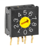 SW ROTARY DIP BCD COMP 100MA 5V - FR01FC10H - NKK Switches