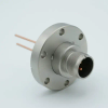 MS High Current Series, Multipin Feedthrough, 2 Pins, 700 Volts, 23 Amps per Pin, 0.094″ Copper Conductors, 2.75″ Conflat Flange -- A0754-1-CF - Image