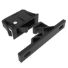 Push-to-Close Latch, Snap-In Mounting, 22N , Plastic, Black -- C3-305