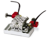 Motorized XY Linear Stage, Gothic-Arch Bearing, 40x40 mm, 13 mm, 8-32 & 1/4-20 -- 9062-XY-PP - Image