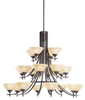 Large Chandeliers-Glass Shade - 294567 - Light Center (The)