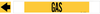 High Performance - High Visibility Pipe Marker - 5698-HPHV - Brady Corporation